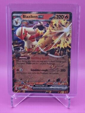 Pokémon TCG - Blaziken ex - Journey Together - Double Rare - 024/159